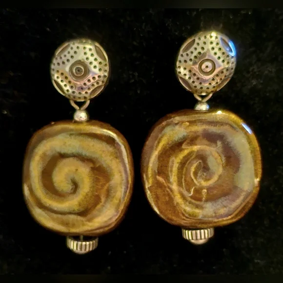 Brighton Kazuri Kenya Stone & Silver-Plated Jewelry Set - Picture 7 of 7